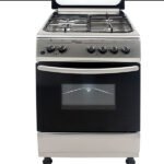Gas Cooker Super General (3 Burner & 1 Electric Hot Plate) (60cm  x 60cm) (ምስ ቀረጹን መስደዲኡን)